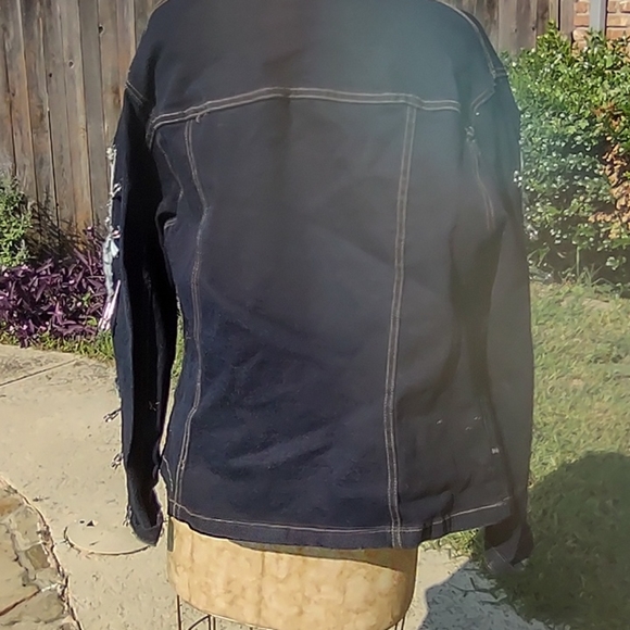 Gothic Jean jacket Halloween - Picture 9 of 9